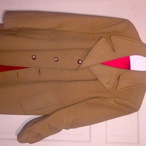Winter wool coat